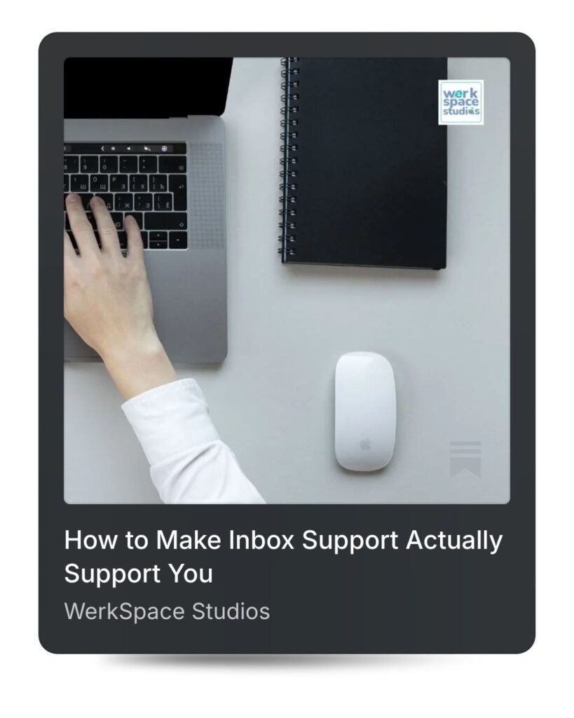 Cover image for blog post about inbox support and email delegation for small businesses